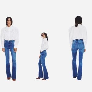 NWT Zara Premium Denim The Flare Jean Size…